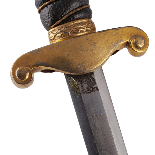 Lot 0245 <br/>M-1937 German 2nd world war naval customs officer dagger <br/>Estimate: 3500-4000€ - Image 4