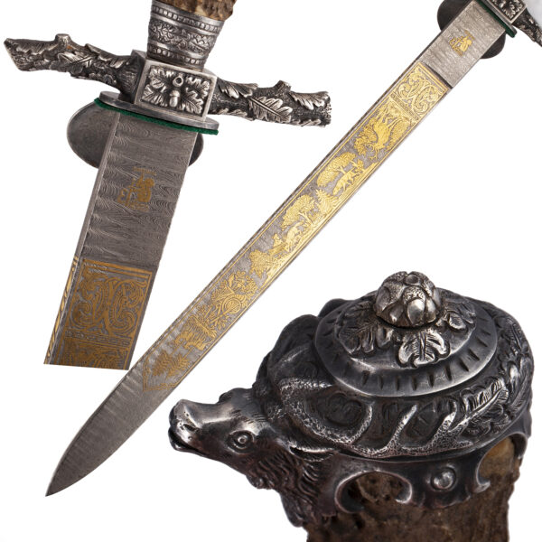 Lot 0246 <br/>An award hunting dagger "Hirschfänger" <br/>Estimate: 7000-8000€ - Image 3