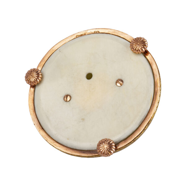 Lot 0107 <br/>A Fabergé gold, nephrite, and jade bellpush <br/>Estimate: 8000-12000€ - Image 3