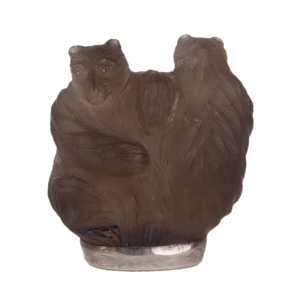 Lot 0135 <br/>A Russian hardstone seal "Bears" <br/>Estimate: 1000-1200€ - Image 2