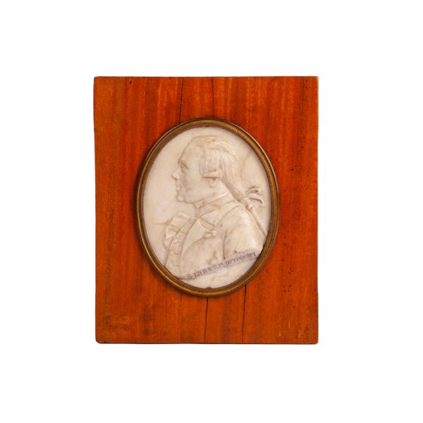 Lot 0144 <br/>A Russian carved stone bas-relief portrait of the Emperor Pavel I <br/>Estimate: 800-1200€