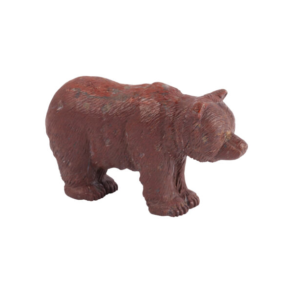 Lot 0149 <br/>A Russian jasper carved bear <br/>Estimate: 2000-3000€ - Image 2