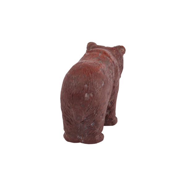 Lot 0149 <br/>A Russian jasper carved bear <br/>Estimate: 2000-3000€ - Image 4