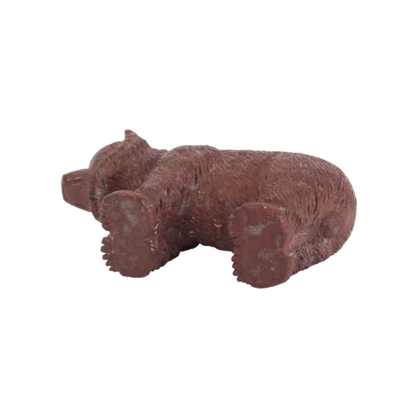 Lot 0149 <br/>A Russian jasper carved bear <br/>Estimate: 2000-3000€ - Image 5