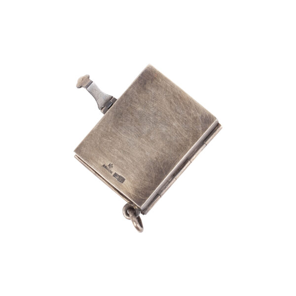 Lot 0202 <br/>A Faberge silver and gold pocket bible cover/pendant <br/>Estimate: 1500-2000€ - Image 3