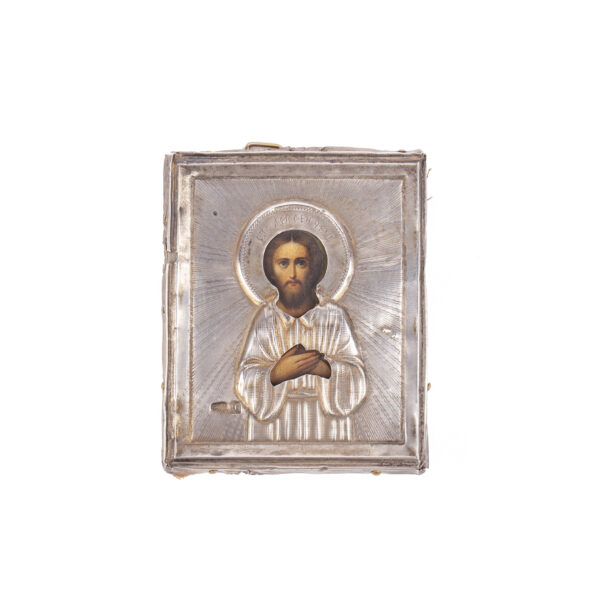 Lot 0234 <br/>A small Russian Icon of "Saint Alexius" <br/>Estimate: 200-250€