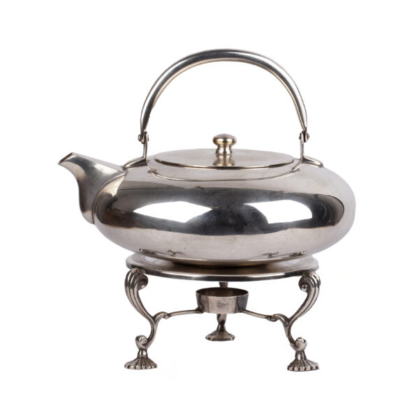 Lot 0262 <br/>A German Edzard kettle teapot with heating <br/>Estimate: 150-200€ - Image 2