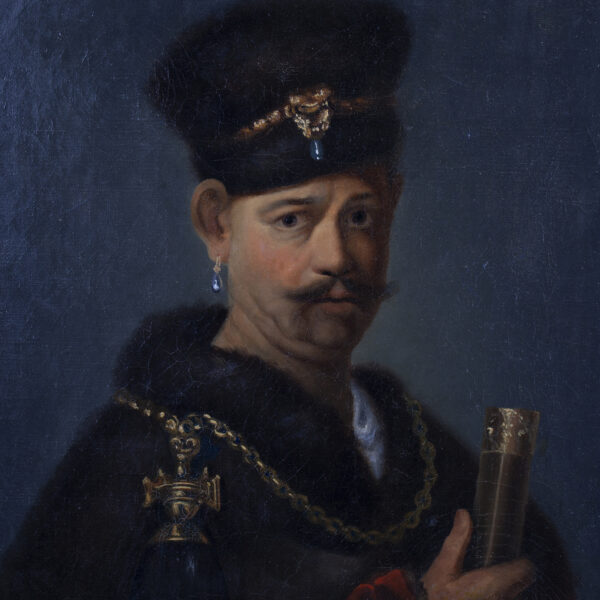 Lot 0266 <br/>A copy of Rembrandt’s "Portrait of a Polish Nobleman" <br/>Estimate: 2500-3000€ - Image 2