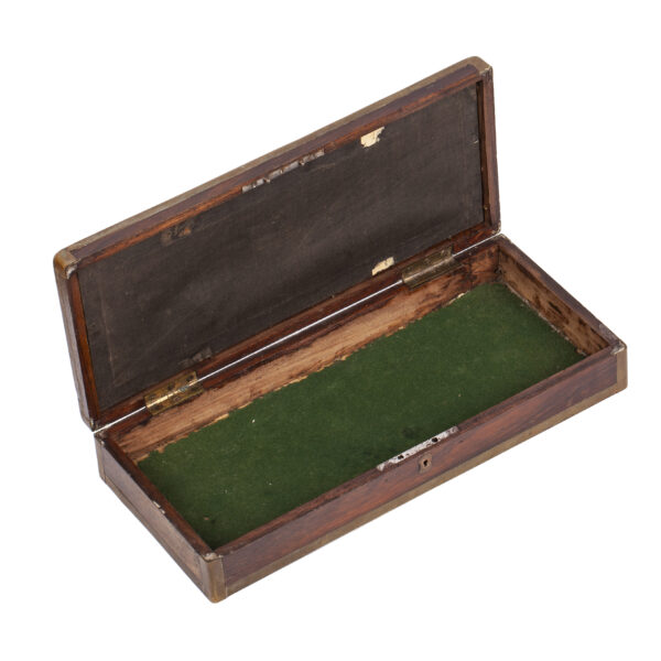 Lot 0298 <br/>A Russian wooden box for a revolver or pistol from the Crimean War period, dated 1854 <br/>Estimate: 2500-3000€ - Image 4