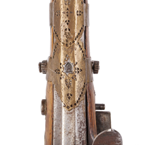 Lot 0301 <br/>An Antique 19th-Century Afghan Flintlock rifle <br/>Estimate: 800-1000€ - Image 5