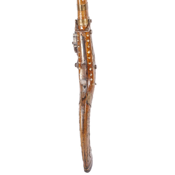 Lot 0301 <br/>An Antique 19th-Century Afghan Flintlock rifle <br/>Estimate: 800-1000€ - Image 7