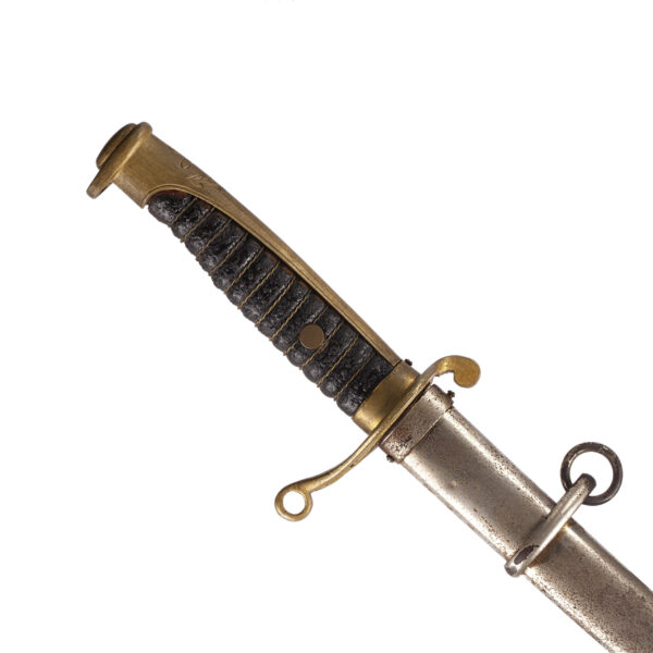 Lot 0305 <br/>A Rare M-1889 Japanese Naval Prison and Shore Patrol Sword <br/>Estimate: 500-600€