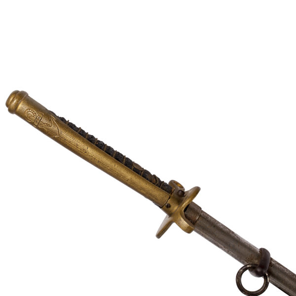 Lot 0305 <br/>A Rare M-1889 Japanese Naval Prison and Shore Patrol Sword <br/>Estimate: 500-600€ - Image 4