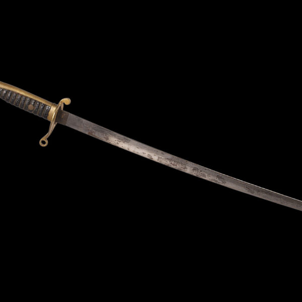 Lot 0305 <br/>A Rare M-1889 Japanese Naval Prison and Shore Patrol Sword <br/>Estimate: 500-600€ - Image 5