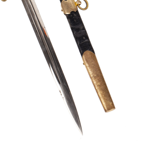 Lot 0316 <br/>A Latvian Model 1923 Navy Dagger <br/>Estimate: 7000-9000€ - Image 5