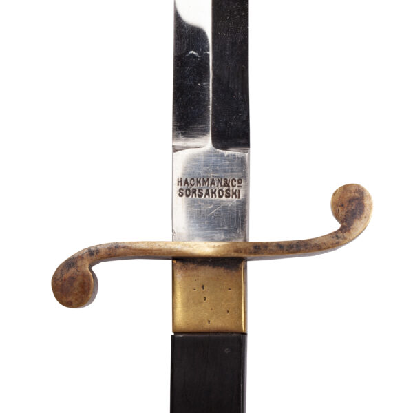 Lot 0319 <br/>M-1810 Russian Imperial Navy dagger. Hackman <br/>Estimate: 800-1000€ - Image 5