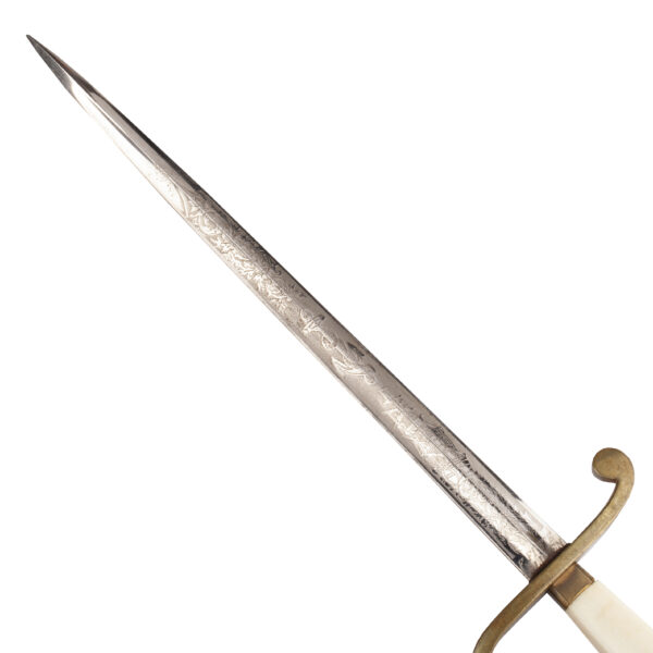 Lot 0320 <br/>M-1810 Russian Imperial Navy Dagger <br/>Estimate: 2500-3000€ - Image 3