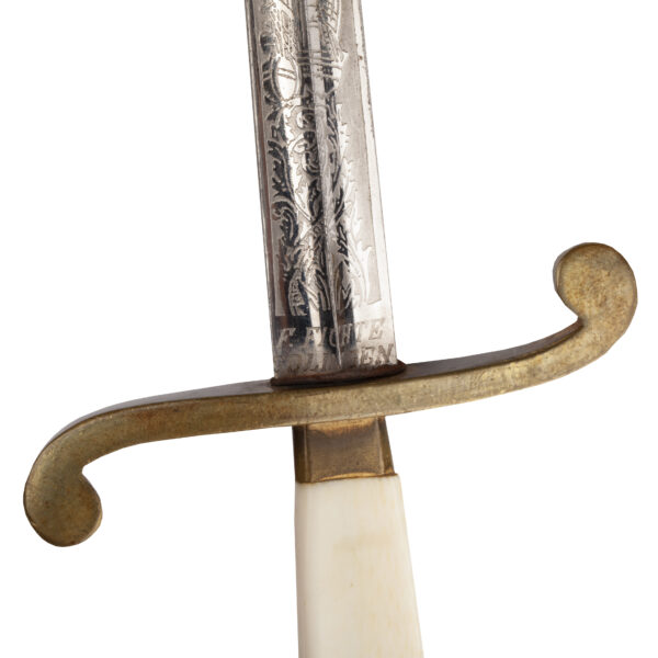 Lot 0320 <br/>M-1810 Russian Imperial Navy Dagger <br/>Estimate: 2500-3000€ - Image 4