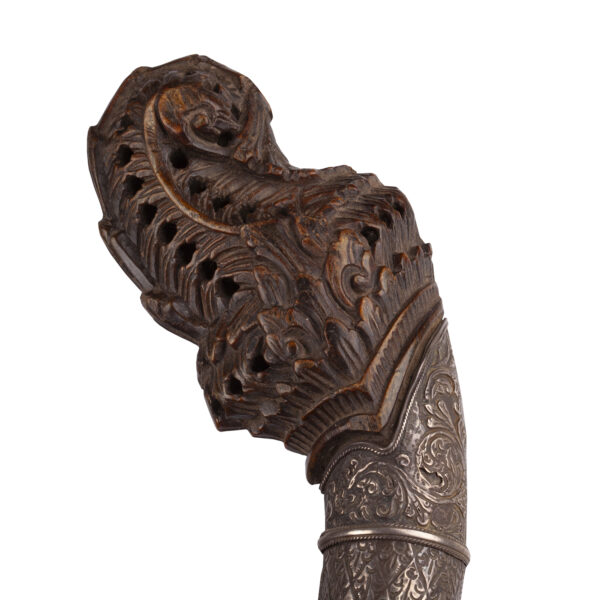 Lot 0324 <br/>A late 19th to early 20th century Thai Lombok Pedang sword <br/>Estimate: 900-1000€ - Image 6