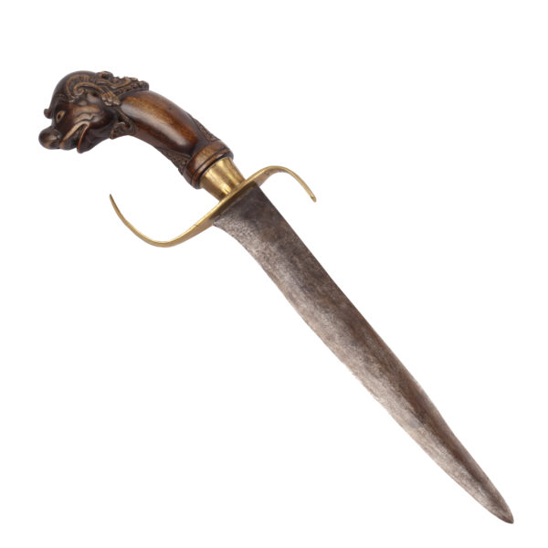 Lot 0325 <br/>A 20th-century Asian Malay Bali Indonesian Kris-style hilt dagger/short sword <br/>Estimate: 400-500€ - Image 5