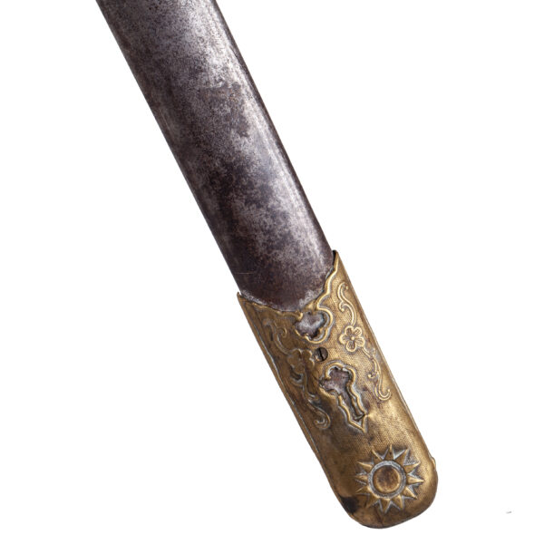 Lot 0328 <br/>A Chinese Kuomintang 1940’s dagger <br/>Estimate: 500-600€ - Image 3