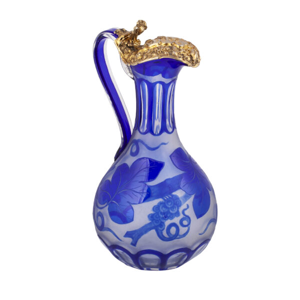 Lot 0046 <br/>A Russian silver-gilt and coloured glass wine decanter <br/>Estimate: 8000-10000€