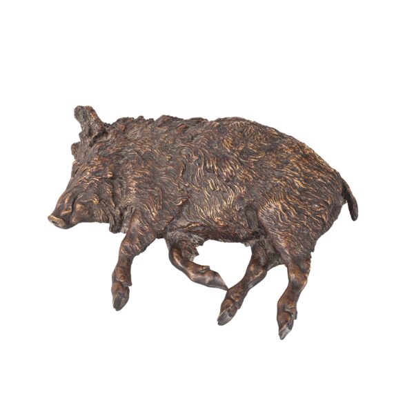 Lot 0005 <br/>A Russian bronze “Lying boar” <br/>Estimate: 1200-1500€ - Image 2