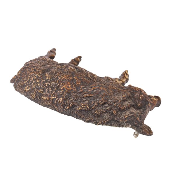 Lot 0005 <br/>A Russian bronze “Lying boar” <br/>Estimate: 1200-1500€ - Image 3