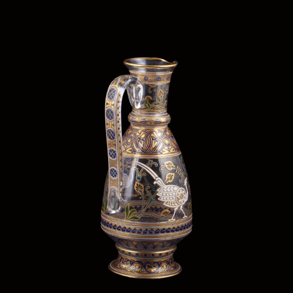 Lot 0064 <br/>A very rare Russian glass and enamel painted vase <br/>Estimate: 12000-15000€ - Image 10