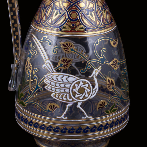 Lot 0064 <br/>A very rare Russian glass and enamel painted vase <br/>Estimate: 12000-15000€ - Image 11