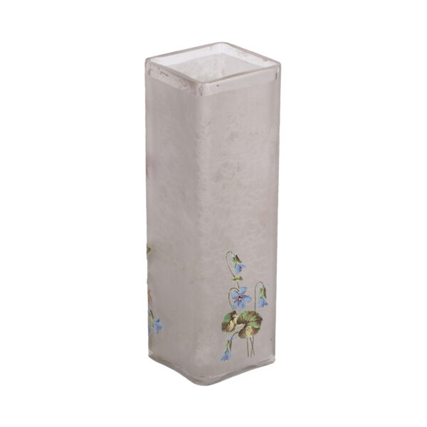 Lot 0092 <br/>A 20th-century Montjoye Art Nouveau vase adorned with viola motifs <br/>Estimate: 600-700€ - Image 2