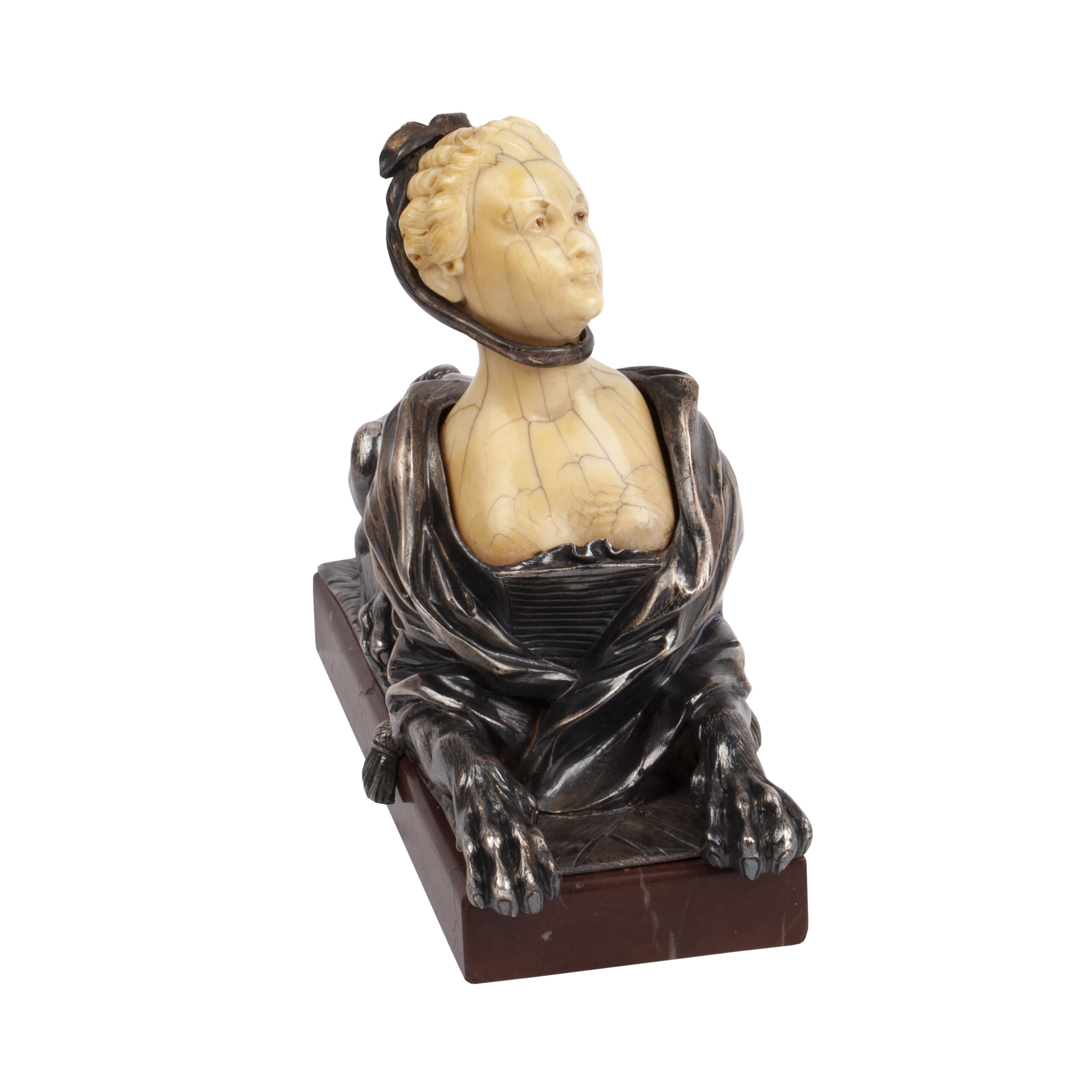 Lot 0117 <br/>Figurine of a French Sphinx by M. Ovchinnikov <br/>Estimate: 6000-8000€ - Image 3