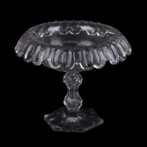 Lot 0139 <br/>Russian Crystal Compote by Maltzov Glass Factory <br/>Estimate: 300-350€