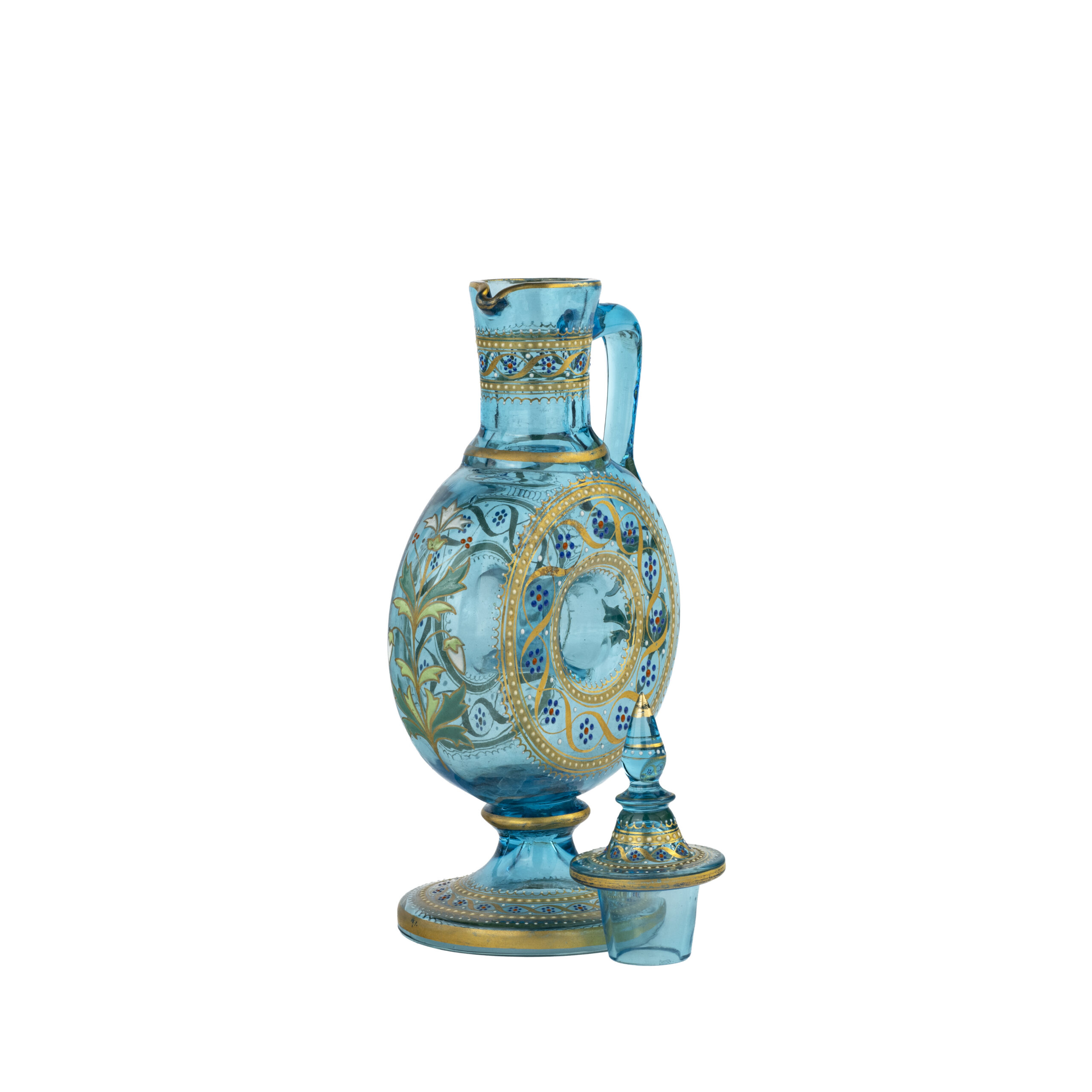 Lot 0145 <br/>Imperial Glass Manufactory. Jug in the form of a kumanets (kalach) by Ivan Murinov <br/>Estimate: 12000-15000€ - Image 2