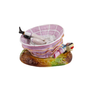 Lot 0161 <br/>Russian 19th Century Porcelain Ashtray-Hooligan <br/>Estimate: 800-1000€