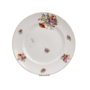 Lot 0169 <br/>Russian Porcelain Plate by Kornilov Brothers Manufactory <br/>Estimate: 100-150€