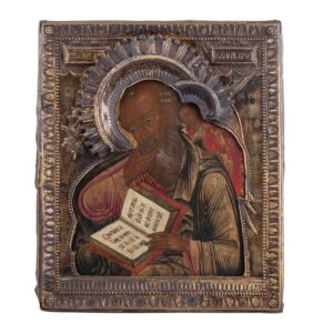 Lot 0182 <br/>Russian Icon “John The Evangelist” <br/>Estimate: 3000-3500€