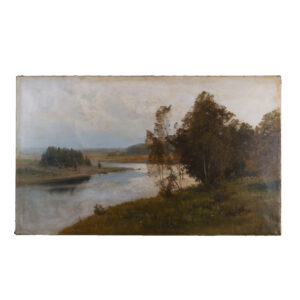 Lot 0201 <br/>Vladimir Donatovich Orlovskii (1842 – 1914) "River Landscape" <br/>Estimate: 40000-50000€
