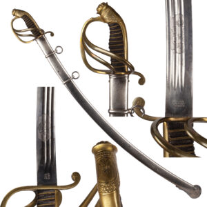 Lot 0222 <br/>Russian Cavalry Saber, Model 1827/09 <br/>Estimate: 6000-7000€
