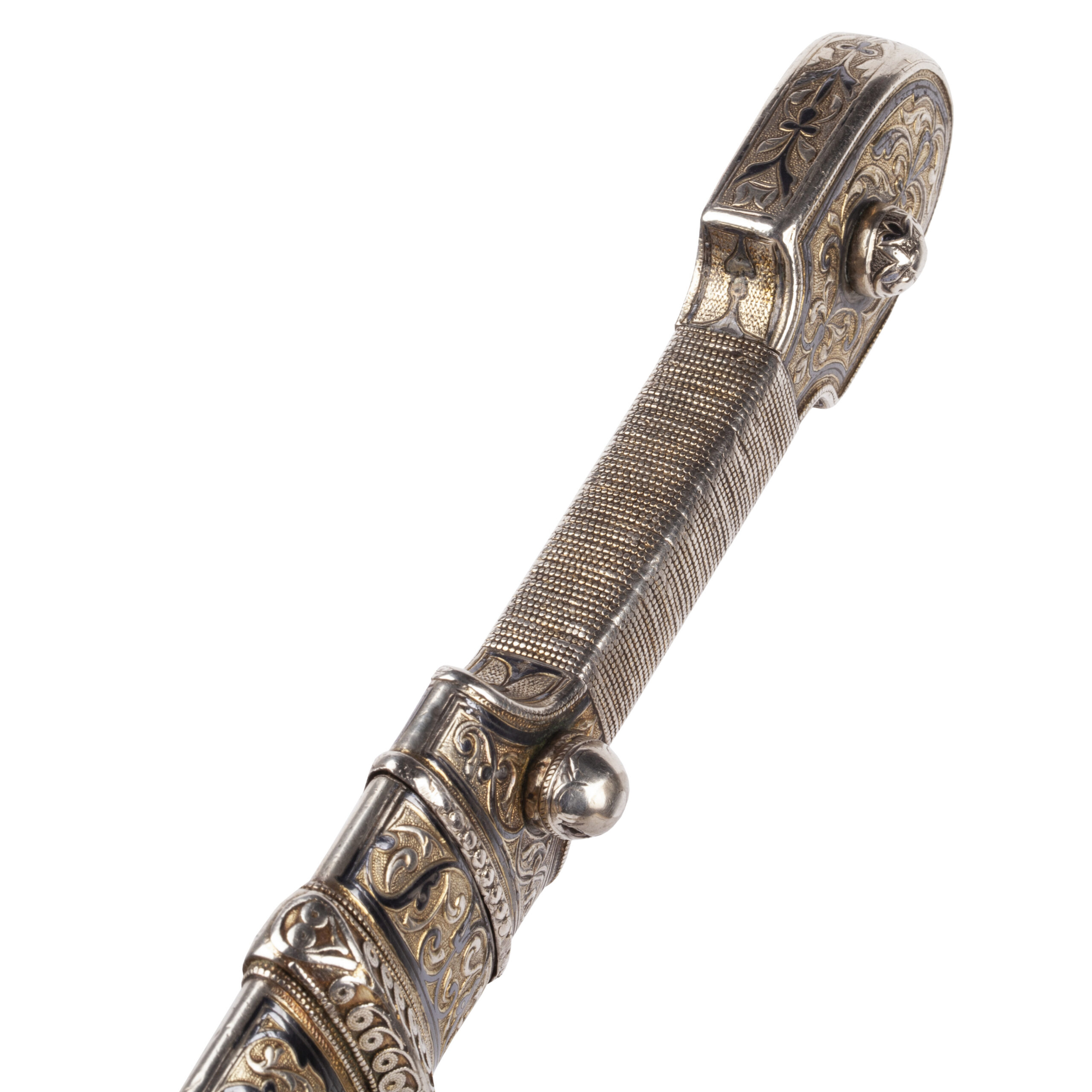 Lot 0228 <br/>Rare 19th Century Caucasian (Georgian) Kindjal – Russian Dagger <br/>Estimate: 3500-4000€ - Image 4