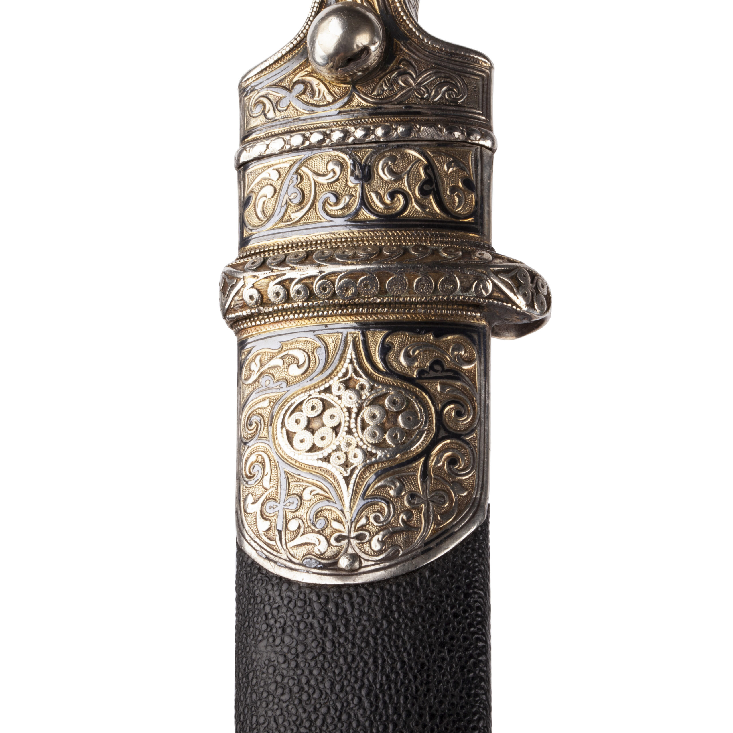 Lot 0228 <br/>Rare 19th Century Caucasian (Georgian) Kindjal – Russian Dagger <br/>Estimate: 3500-4000€ - Image 5