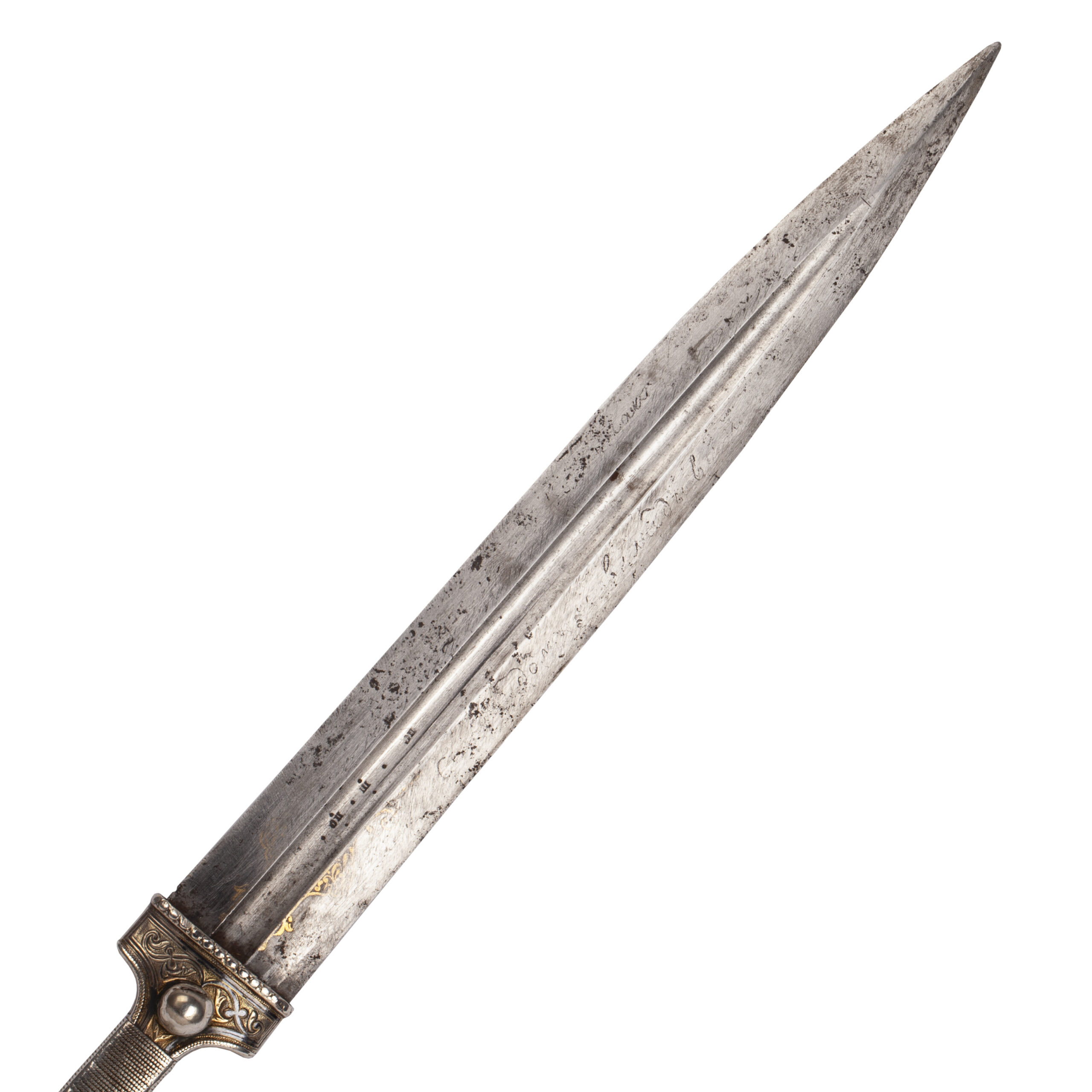 Lot 0228 <br/>Rare 19th Century Caucasian (Georgian) Kindjal – Russian Dagger <br/>Estimate: 3500-4000€ - Image 8