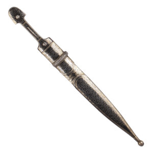 Lot 0229 <br/>Rare 19th Century Daghestani Kindjal – Russian Caucasian Dagger <br/>Estimate: 2500-3000€