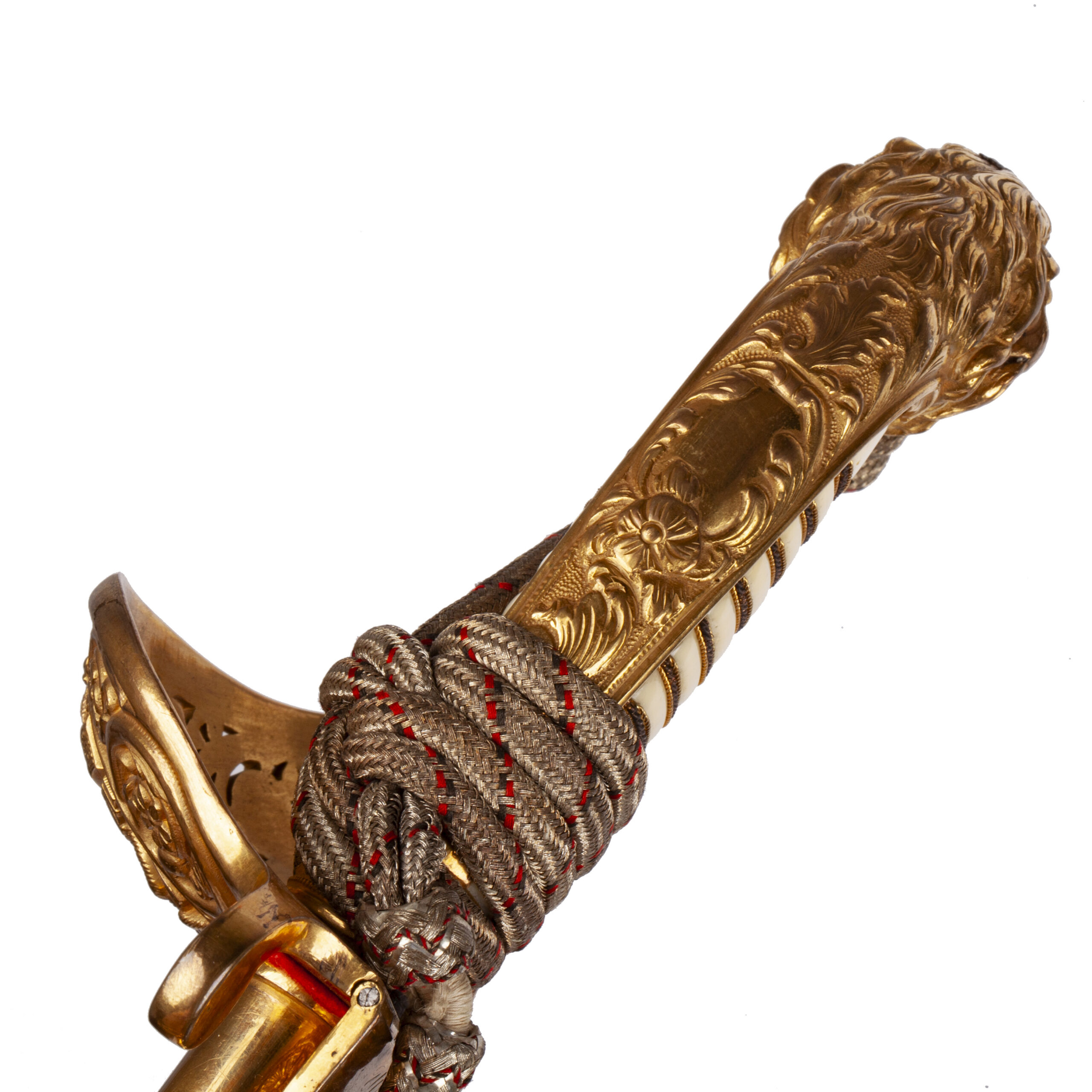 Lot 0236 <br/>Imperial German Naval Officer’s Sword with Damascus Blade <br/>Estimate: 10000-12000€ - Image 5