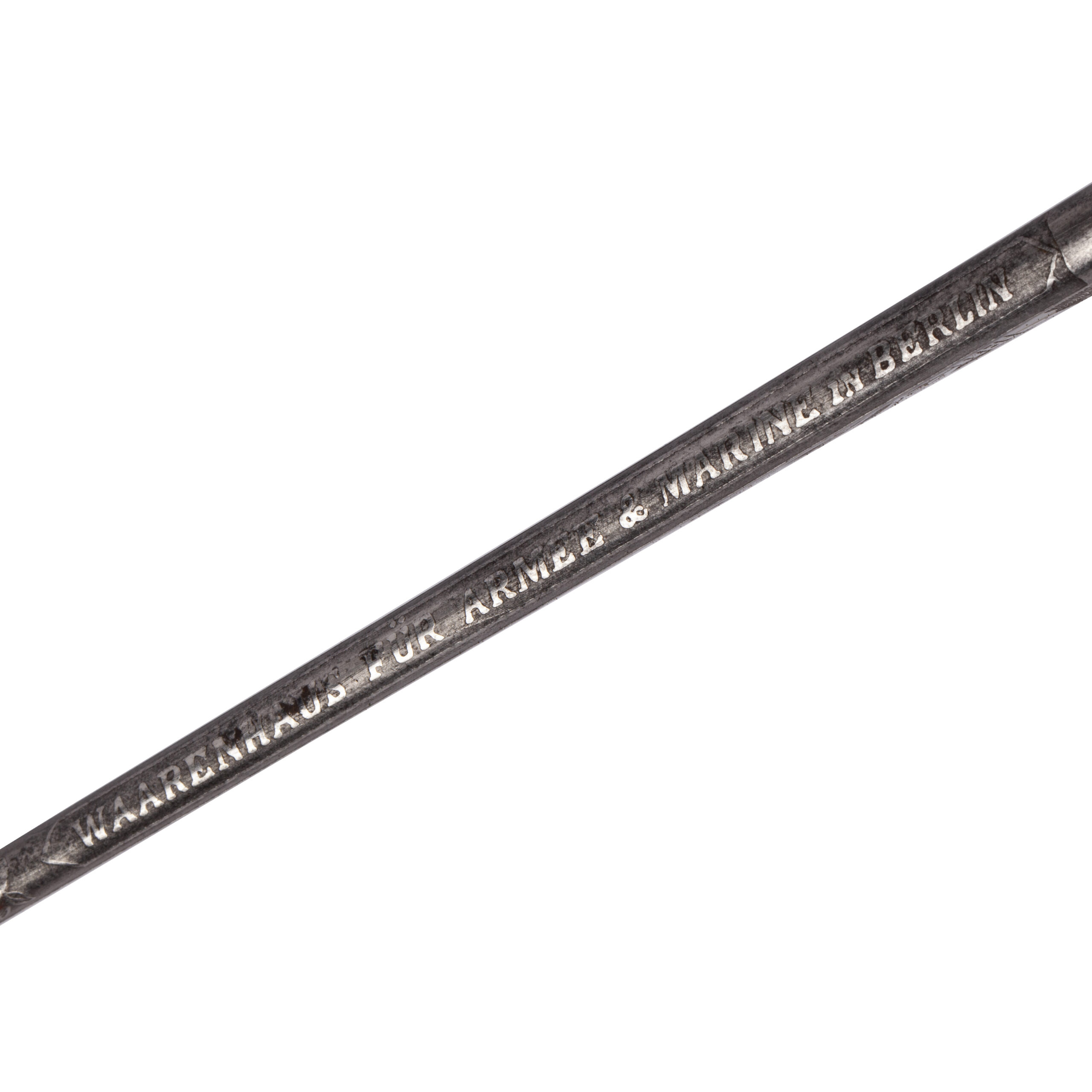 Lot 0236 <br/>Imperial German Naval Officer’s Sword with Damascus Blade <br/>Estimate: 10000-12000€ - Image 14