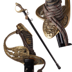 Lot 0238 <br/>Ultra-Rare Imperial Army/Navy Presentation Sword, Model 1889 (I.O.D. 89) <br/>Estimate: 6000-7000€