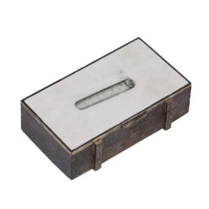 Lot 0034 <br/>Very Unusual Russian Silver-Gilt and En-Plein Enamel Cigar Box by P. Millukov <br/>Estimate: 7000-10000€