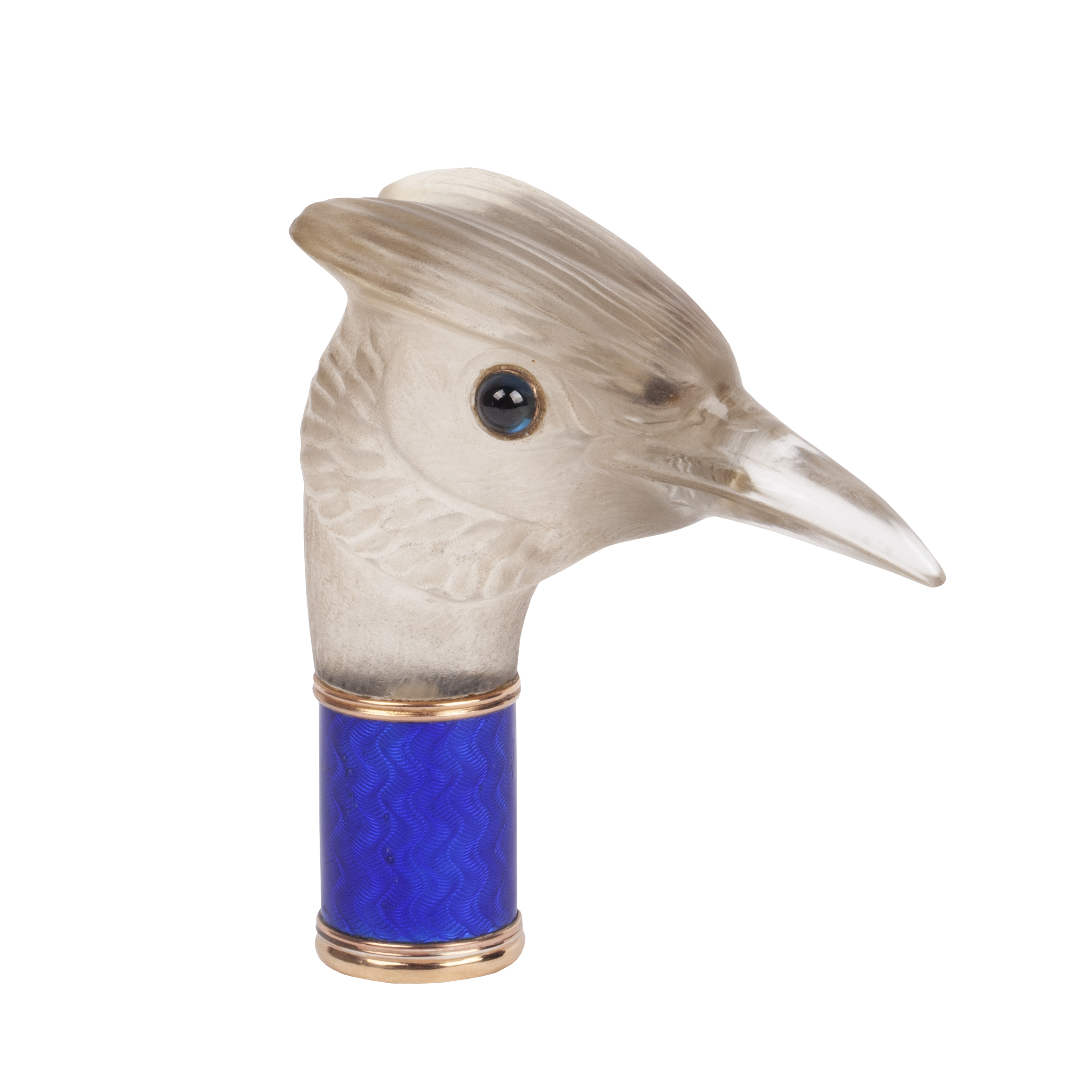 Lot 0091 <br/>Faberge Cane Handle in the Form of a Bird’s Head by Mikhail Perchin <br/>Estimate: 8000-10000€