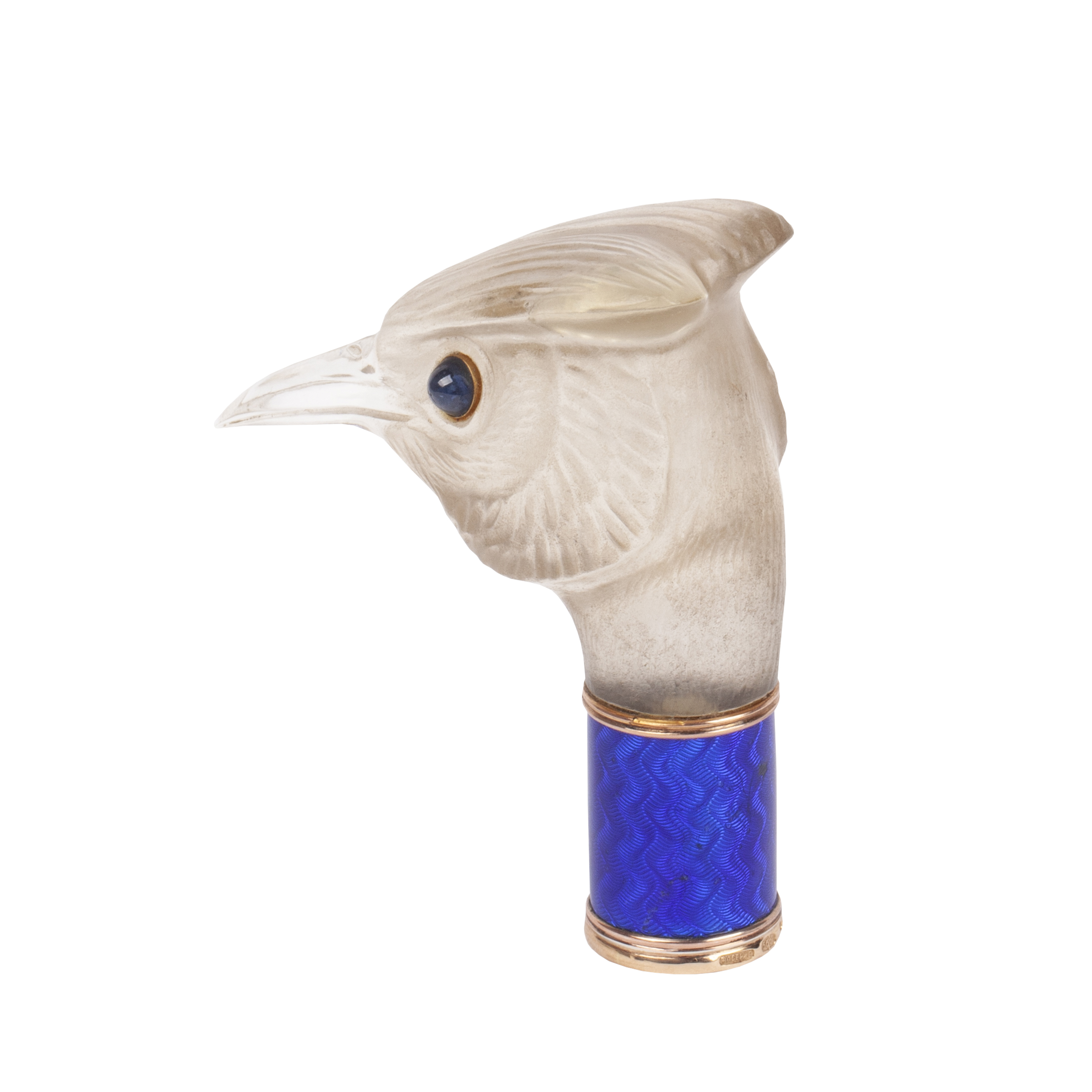 Lot 0091 <br/>Faberge Cane Handle in the Form of a Bird’s Head by Mikhail Perchin <br/>Estimate: 8000-10000€ - Image 2
