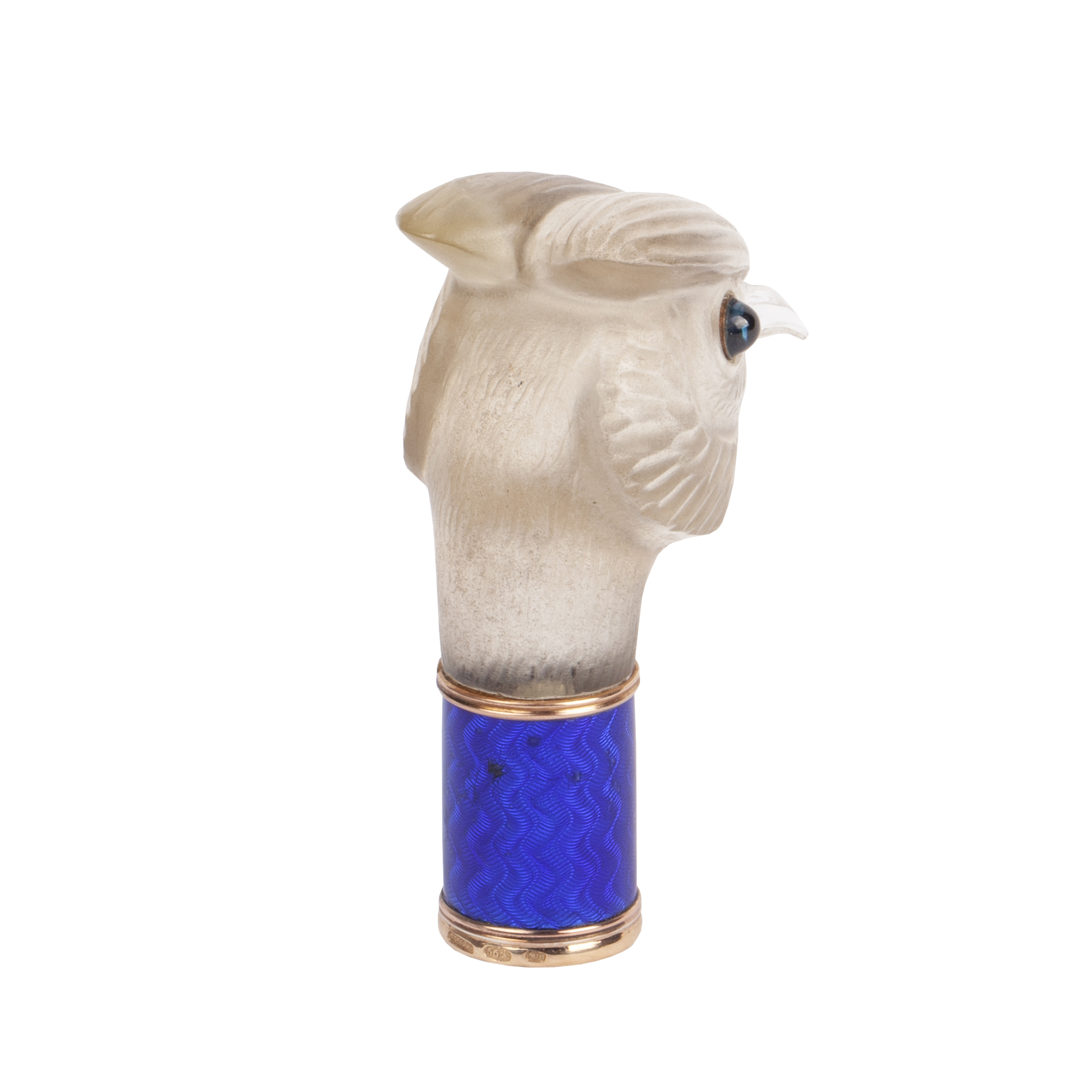 Lot 0091 <br/>Faberge Cane Handle in the Form of a Bird’s Head by Mikhail Perchin <br/>Estimate: 8000-10000€ - Image 3